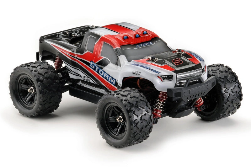 Absima Storm 1/18 Monster Truck: Red Fury Unleashed. Mini Beast. Maximum Mayhem. Get Yours Now!